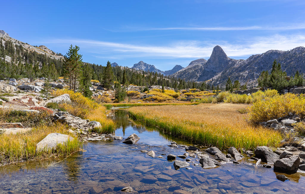 Fin Dome and stream