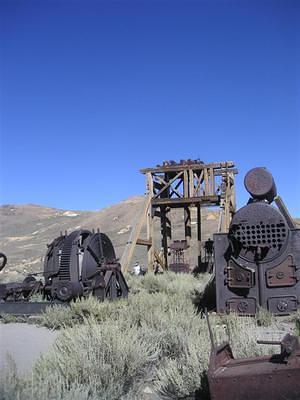 Bodie mine machinery
