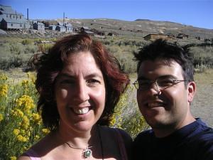 Anna and Chris in Bodie