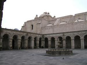 A plaza off the main Plaza de Armas