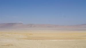 Barren desert of Paracas