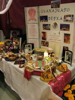 El Dia de los Muertos altars
