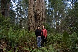 Chris and Anna at Lady Bird Johnson Grove