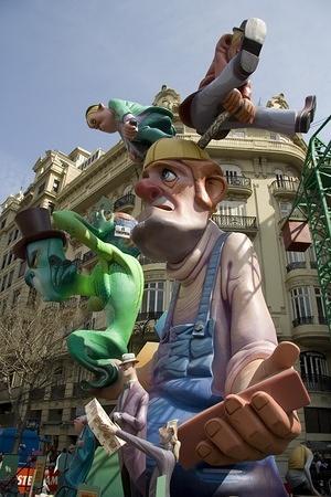 2007.03.16-19 Fallas (falles) monuments, Valencia, Spain