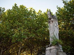 Mountain of the martyr's namesake
