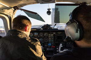 Beechcraft Duchess San Diego Sunset Flight