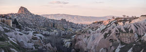 Uçhisar valley panoramic