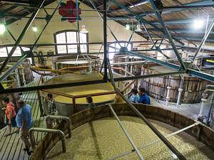 Four Roses fermentation tanks