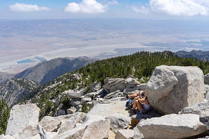 Looking north from Mt. San Jacinto summit