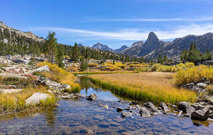 Fin Dome and stream